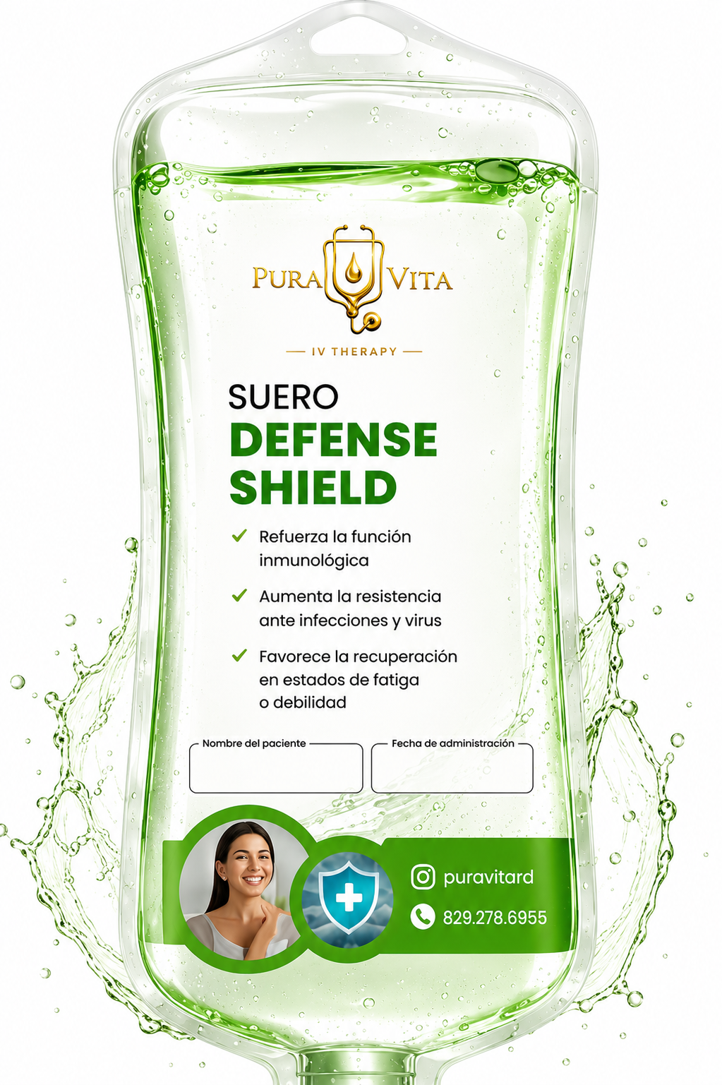 Suero Immune Shield — Pura Vita IV Therapy